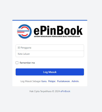 ePinBook System